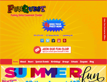 Tablet Screenshot of funquestfun.com